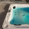 Minipiscina Spa vasca idromassaggio da esterno 201x201xh90 cm Aquam Colacril