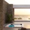 Minipiscina Spa vasca idromassaggio da esterno 201x201xh90 cm Aquam Colacril