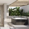 Minipiscina Spa vasca idromassaggio da esterno 210x152xh78 cm Sense Colacril