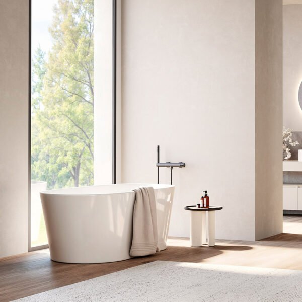 Vasca da bagno freestanding 160x80 cm Viterbo Colacril per arredo bagno – Tuttidea