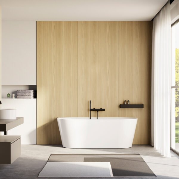Vasca da bagno freestanding 170x80 cm Bari Colacril per arredo bagno – Tuttidea
