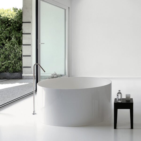 Vasca da bagno freestanding tonda Atmosfere Colacril per arredo bagno – Tuttidea
