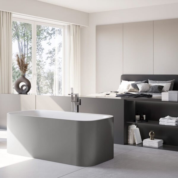 Vasca da bagno freestanding 170X80 cm Roma Colacril