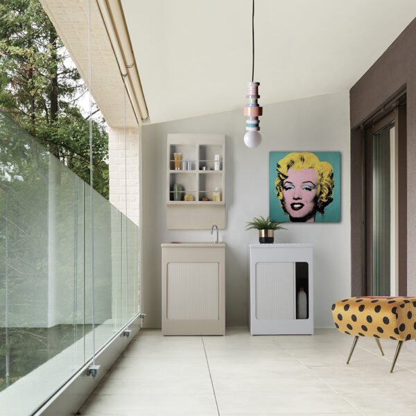 Mobile lavatoio Lavacril Colavene, immagine di galleria 6 per arredo lavanderia – Tuttidea