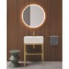 Mobile bagno completo con lavabo in ceramica Collezione Camaleo 6 Acquaceramica Colavene, vista principale, per arredo bagno – Tuttidea