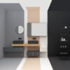 Lavabo da appoggio Cosa AXA 80×45 cm in ceramica, vista alternativa uno