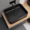 Lavabo da appoggio in ceramica Cosa AXA 80×45 cm