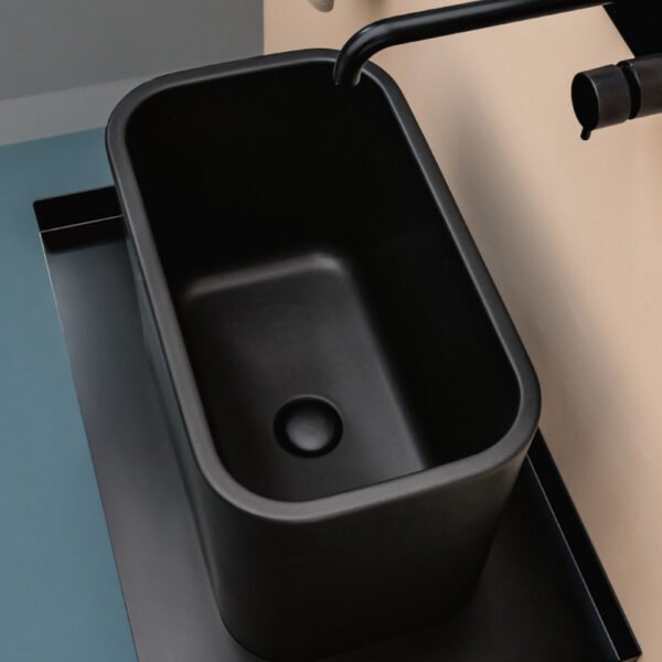Lavabo da appoggio in ceramica Collezione Cosa H.35 AXA per arredo bagno – Tuttidea
