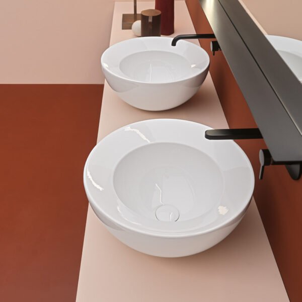 Lavabo da appoggio DP 200 AXA Ceramica in ceramica, immagine principale, arredo bagno – Tuttidea
