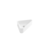 Lavabo da appoggio o sospeso in ceramica 42x42 cm Collezione Normal 04C-04S AXA Ceramica 5