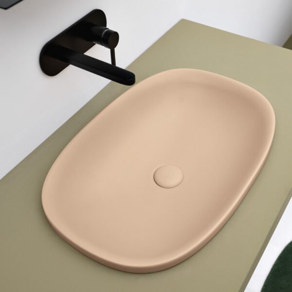 Lavabo da incasso in ceramica Collezione Wild AXA per arredo bagno – Tuttidea