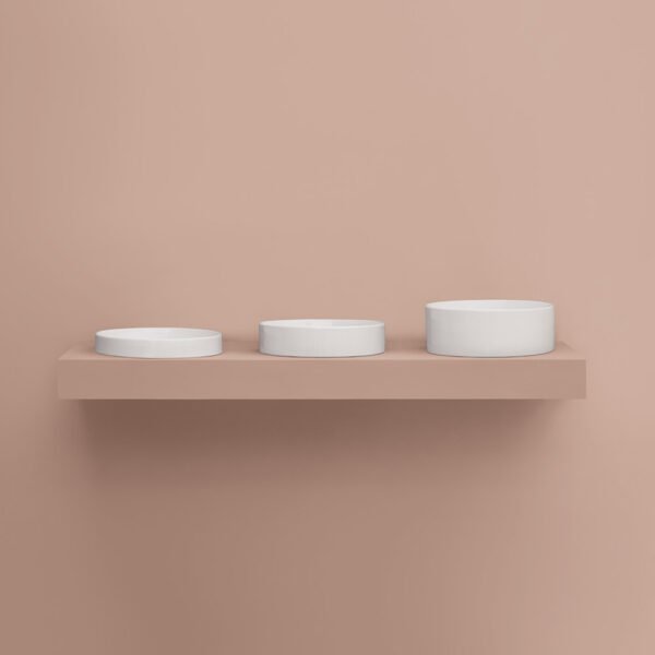 Lavabo da incasso DP AXA Ceramica in ceramica, vista alternativa 1, arredo bagno – Tuttidea