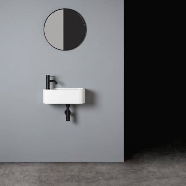 Lavabo sospeso in ceramica Cosa AXA 48×25 cm per arredo bagno