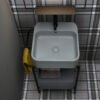 Mobile bagno a terra Cosa AXA 60 cm con lavabo in ceramica, vista aggiuntiva