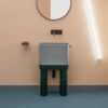 Mobile bagno a terra Plug con lavabo in ceramica Cosa H.35 AXA