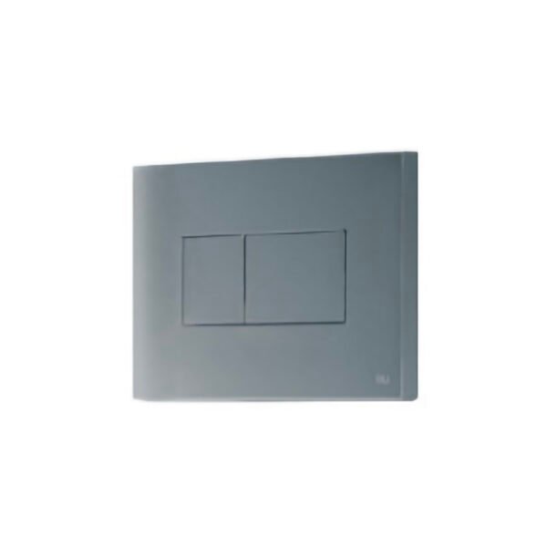 Placca di comando WC a doppio scarico AXA Ceramica BA641004, finitura Cromo, arredo bagno