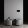 Vaso e bidet sospesi in ceramica Collezione DP AXA, vista alternativa 5, arredo bagno – Tuttidea