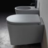 Vaso e bidet sospesi in ceramica Collezione DP AXA, vista alternativa 7, arredo bagno – Tuttidea