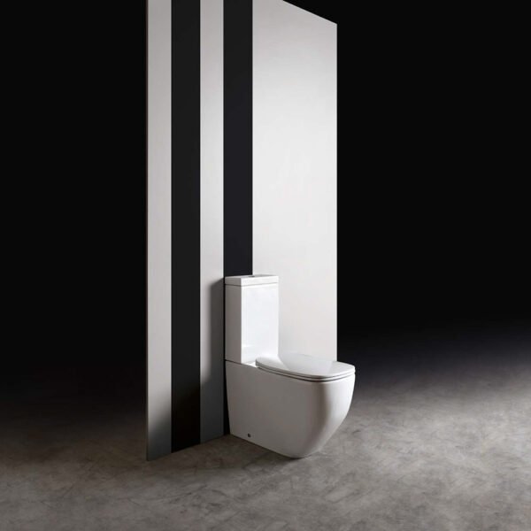 Vaso monoblocco in ceramica White Jam AXA per arredo bagno – Tuttidea
