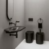 WC e bidet a terra in ceramica Delano AXA Ceramica, vista alternativa 3, per arredo bagno – Tuttidea