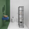 Lavabo da appoggio ovale 50×35 cm in ceramica Collezione Decus AXA per arredo bagno – Tuttidea