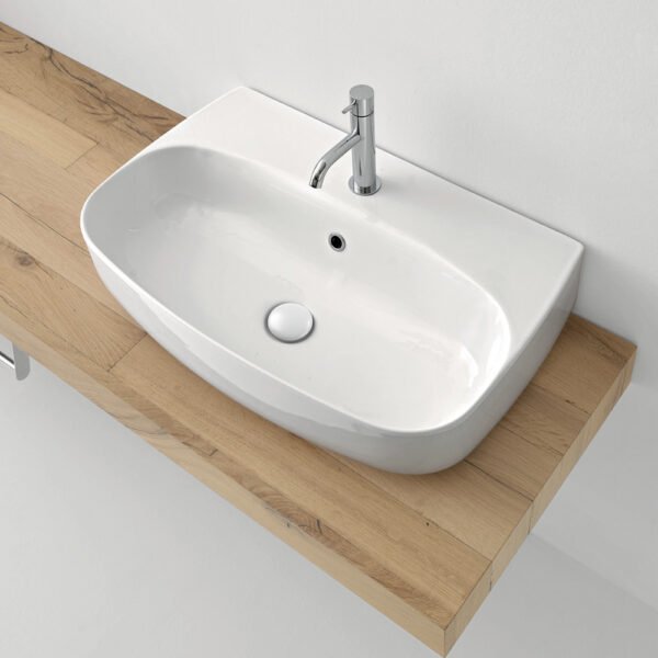 Lavabo da appoggio in ceramica Nolita Kerasan per arredo bagno – Tuttidea