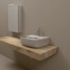 Lavabo da appoggio Nolita Kerasan vista 2 in ceramica per arredo bagno – Tuttidea