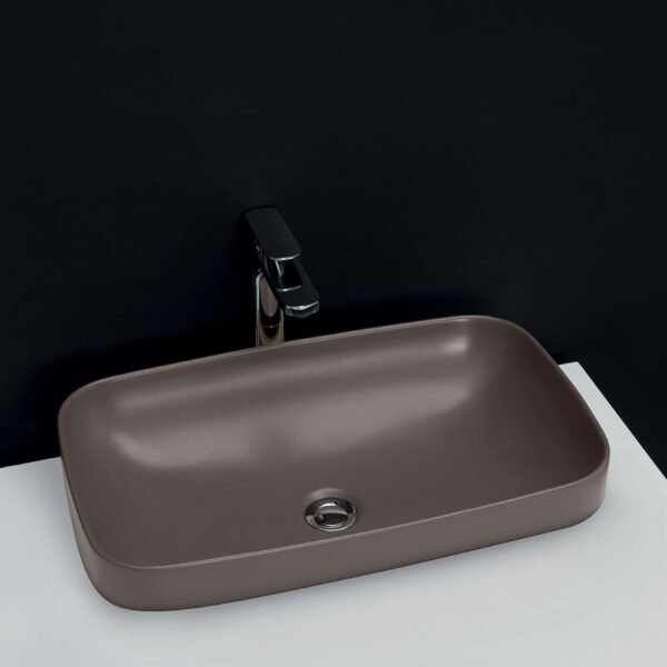 Lavabo semincasso in ceramica 60x38 cm Tribeca Kerasan per arredo bagno – Tuttidea