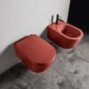 Wc e Bidet sospesi in ceramica Collezione Eva AXA ambientazione 2 – Tuttidea