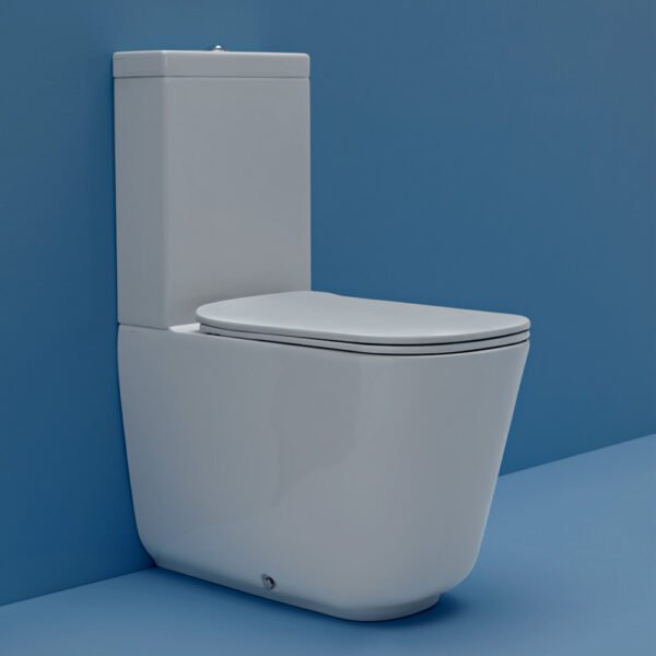 WC monoblocco con cassetta Tribeca Kerasan per arredo bagno – Tuttidea