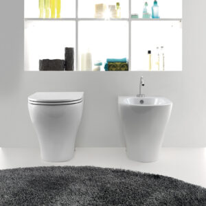 Vaso e bidet terra Serie Aquatech Kerasan