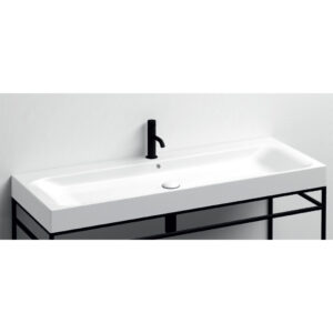 Lavabo sospeso monoforo 120×45 cm Collezione Cento Kerasan