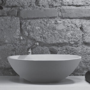 Lavabo d’appoggio C3 ø46 cm Collezione Ciotola Kerasan