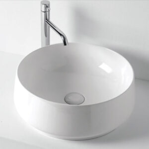 Lavabo d’appoggio ø43 h Collezione F10 Kerasan