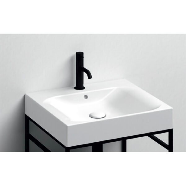 Lavabo in ceramica Collezione Cento Kerasan, vista prodotto per arredo bagno – Tuttidea