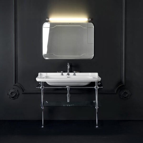 Lavabo con struttura a terra 80 100 120 cm Waldorf Kerasan per arredo bagno – Tuttidea