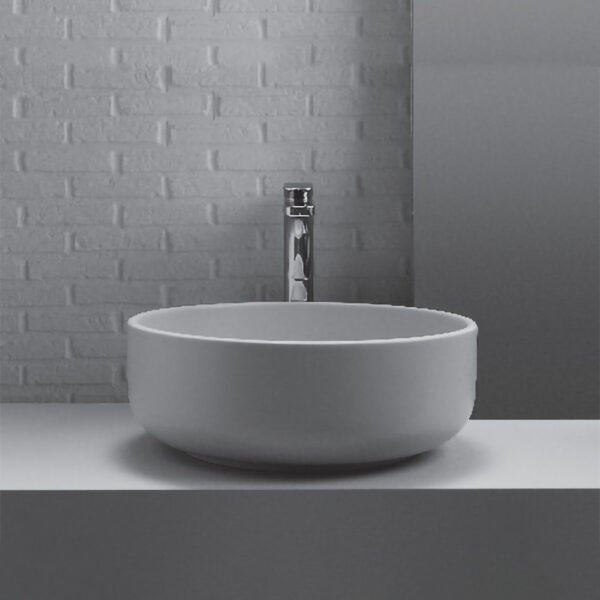 Lavabo da appoggio in ceramica 46 cm Ciotola C2 Kerasan per arredo bagno – Tuttidea