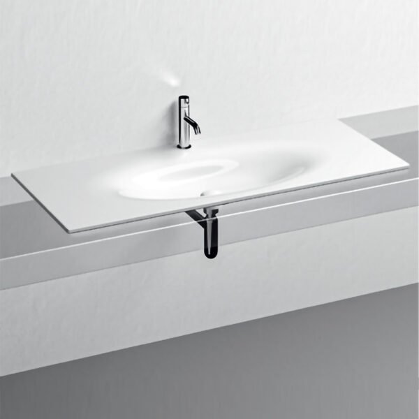 Lavabo da incasso in ceramica Shape Kerasan per arredo bagno – Tuttidea