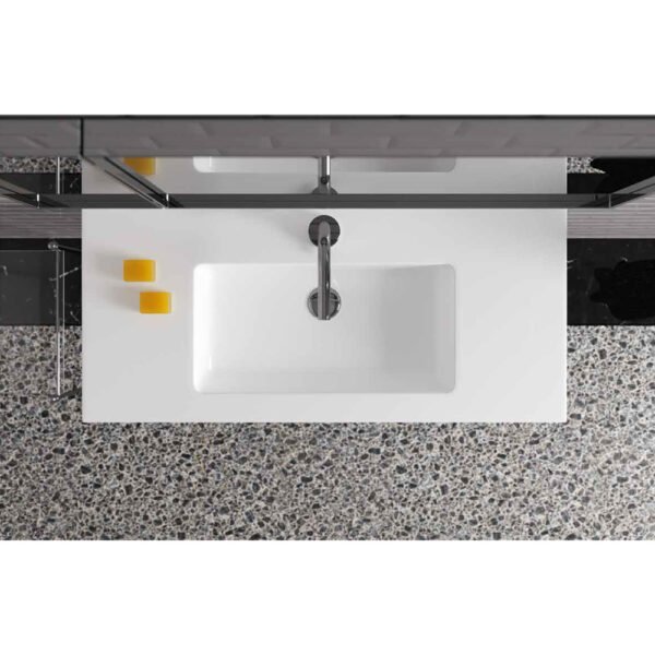 Lavabo sospeso o da incasso Eden Galassia, vista alternativa per arredo bagno – Tuttidea