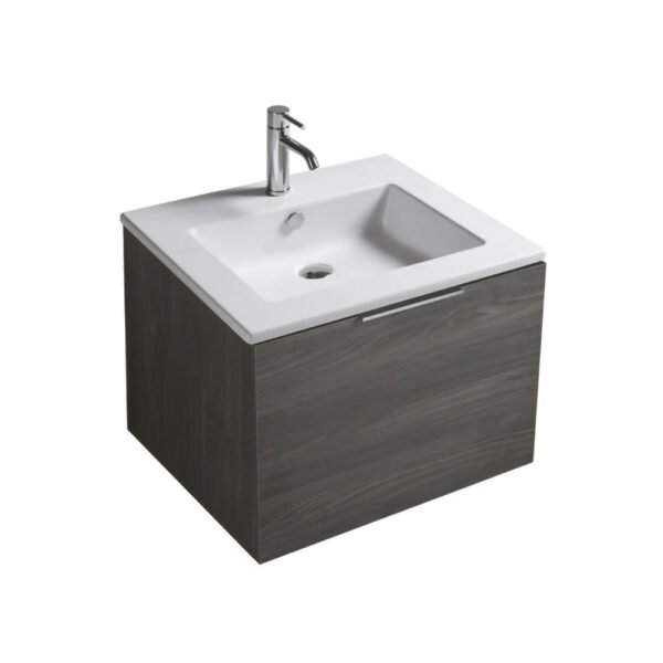Mobile bagno sospeso Eden con lavabo in ceramica 59×45 cm Galassia per arredo bagno – Tuttidea