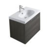 Mobile bagno sospeso 73x44 cm con lavabo in ceramica Collezione M2/Eden Galassia per arredo bagno – Tuttidea