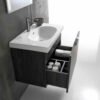 Mobile bagno sospeso con lavabo in ceramica 73x44 cm Collezione M2/Eden Galassia 5