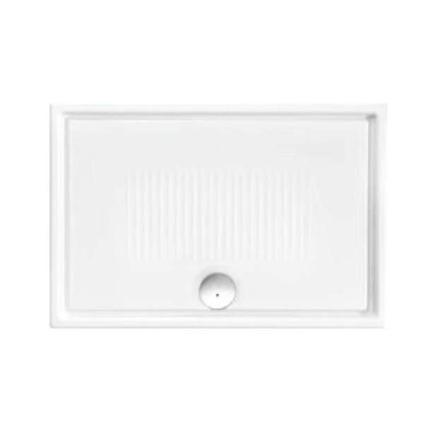 Piatto doccia quadrato o rettangolare in ceramica H3 cm bianco Kerasan per arredo bagno – Tuttidea