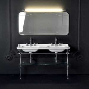 Lavabo con struttura a terra 150 cm Serie Waldorf Kerasan