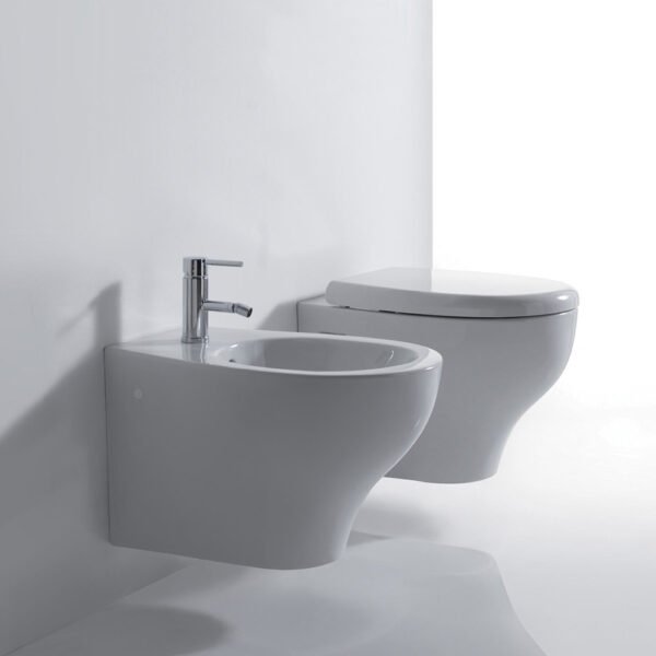 WC e bidet sospesi Eden Galassia per arredo bagno – Tuttidea