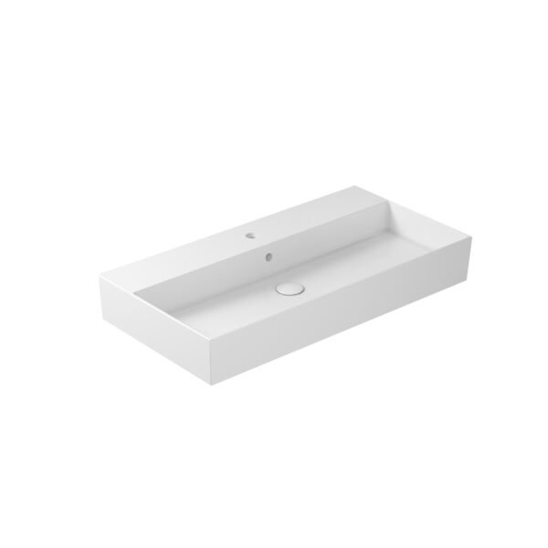 Lavabo in ceramica 101×46 cm MEG11PRO Galassia per arredo bagno – Tuttidea