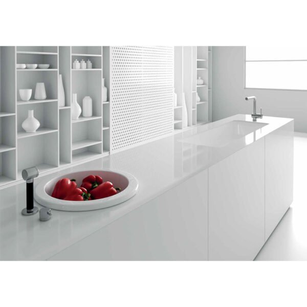 Lavelli in ceramica per cucina Farmer Sinks Galassia, modello tondo e rettangolare per arredo cucina – Tuttidea
