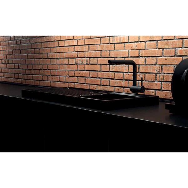 Immagine del lavello da cucina in ceramica Eliseo Urban Sinks Galassia, vista alternativa, per arredo cucina – Tuttidea