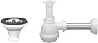 Sifone per lavello da cucina in ceramica Farmer Sinks Galassia, accessorio per arredo cucina – Tuttidea