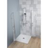 Box doccia angolare doppia porta a soffietto per arredo bagno, vista alternativa, TPS35 Tamanaco – Tuttidea